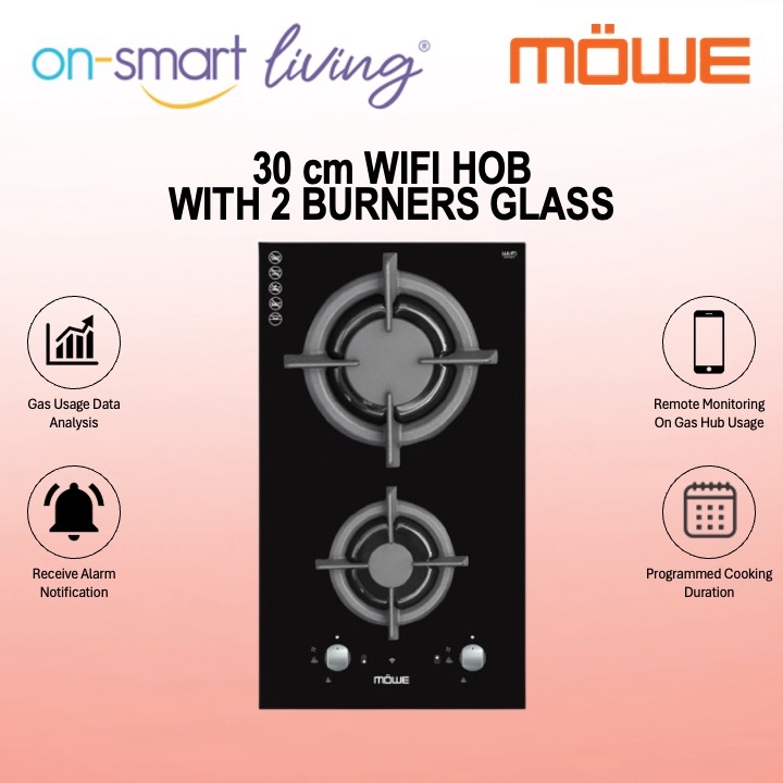 MOWE Wifi Hob with 2 Burners