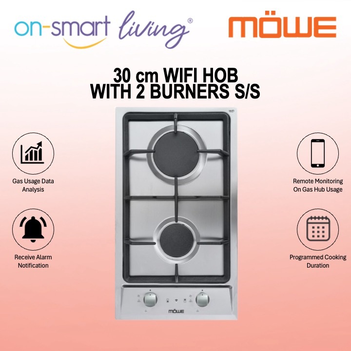 MOWE Wifi Hob with 2 Burners