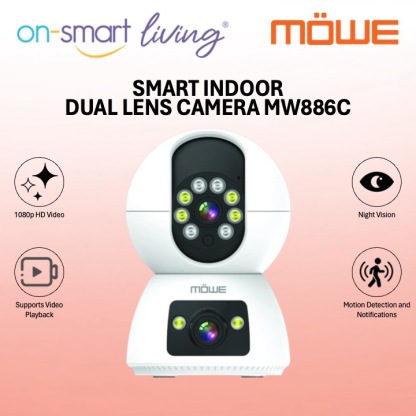 MOWE Smart Indoor Dual Lens Camera  MW886C