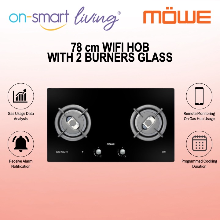 MOWE Wifi Hob with 2 Burners