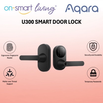 Aqara U300 Smart Door Lock (Include Installation)