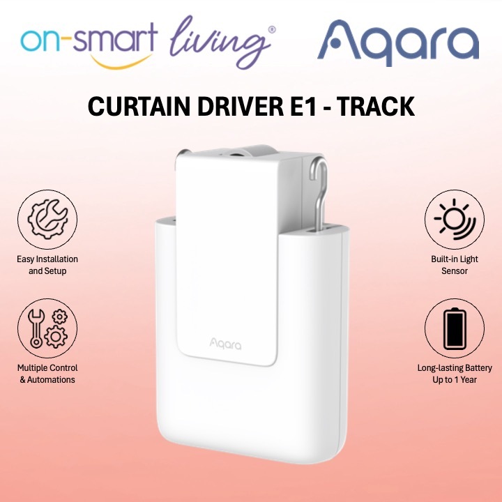 Aqara Curtain Driver E1 3.0 - Rod & Track