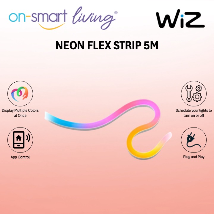 WiZ Smart Wifi Neon Flex 5m Light Strip