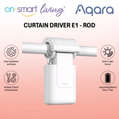 Aqara Curtain Driver E1 3.0 - Rod & Track