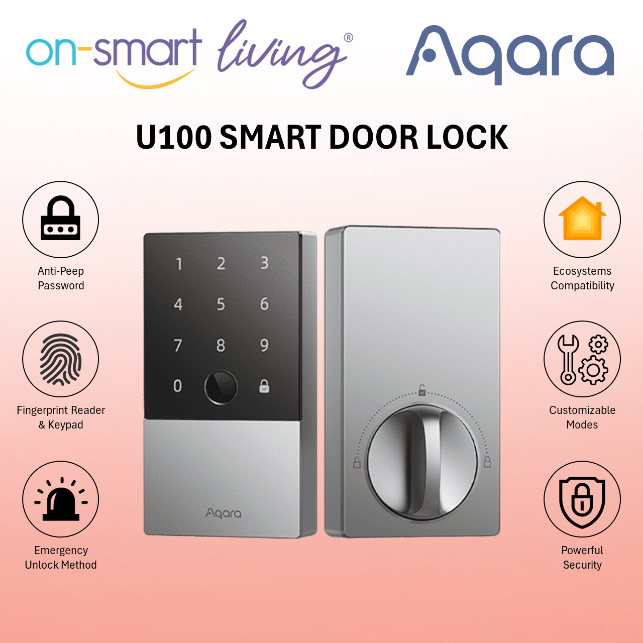 Aqara U100 Smart Door Lock