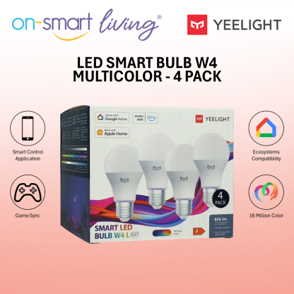 Yeelight LED Smart Bulb W4 Multicolor