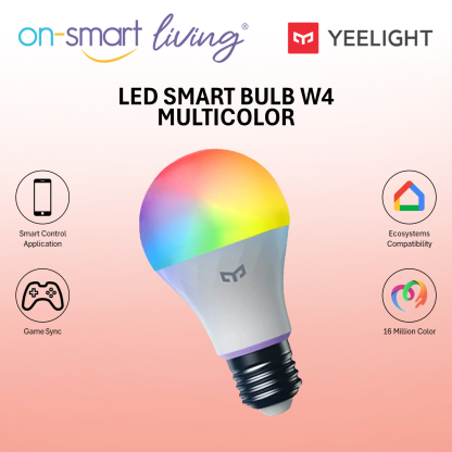 Yeelight LED Smart Bulb W4 Multicolor