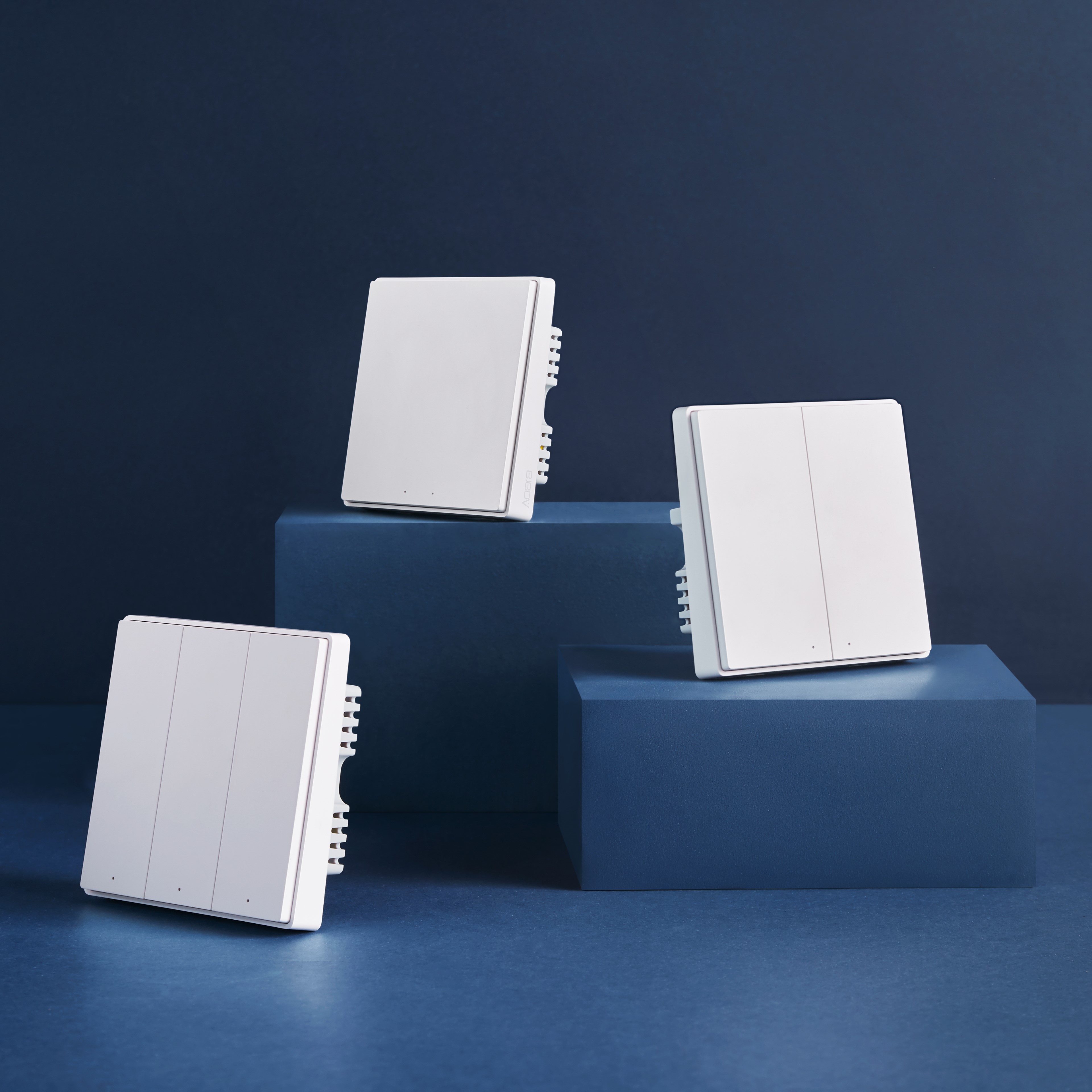 Aqara D1 Smart Wall Switch 1.2 (Without Neutral) - Single, Double, Triple Rocker