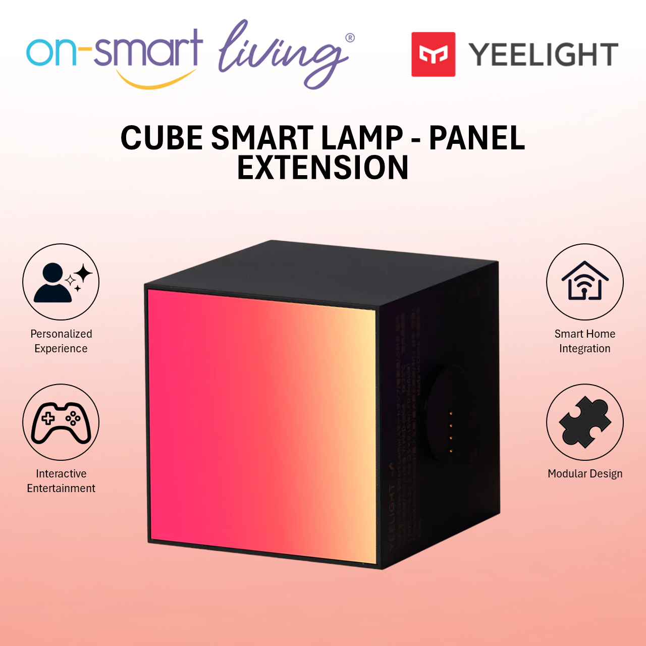 Yeelight Cube Smart Lamp Panel (Starter & Extension)