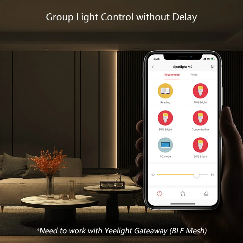 Yeelight Mesh Downlight M2 & Mesh Spotlight M2