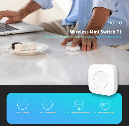 Aqara Wireless Mini Switch T1