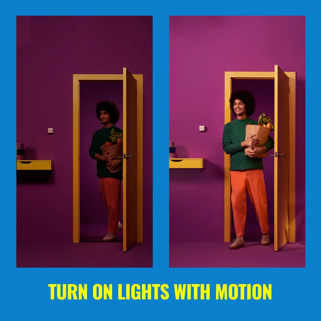 WiZ Smart Wifi Motion Sensor with batteries