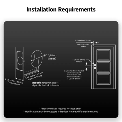 Aqara U300 Smart Door Lock (Include Installation)