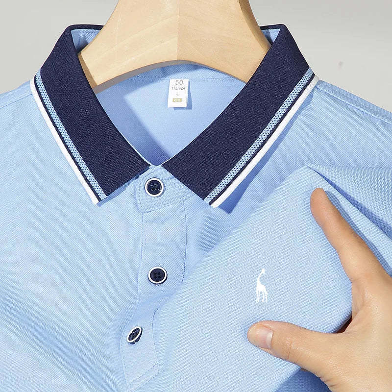 Top Men's collar short sleeved T-shirt (Pack of 4)