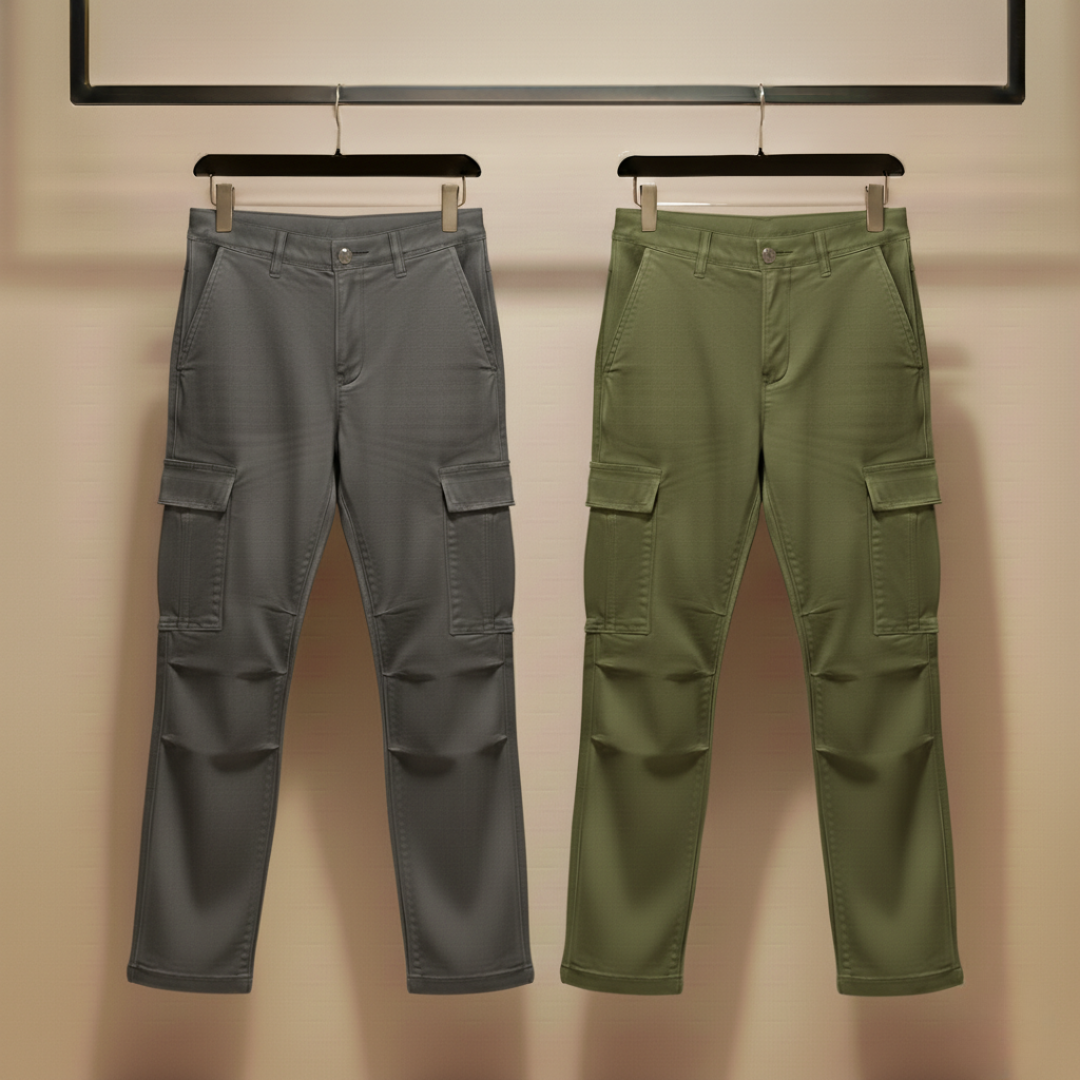 Urban Terrain Flex Cargo Pants – Pack of 2