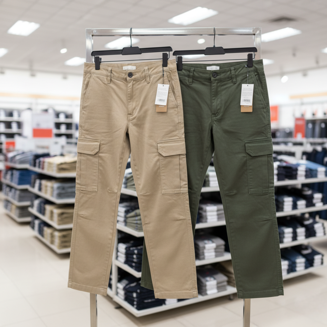 PrimeEdge Casual Cargo – Pack of 2