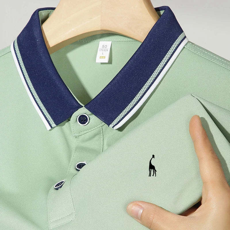 Top Men's collar short sleeved T-shirt (Pack of 4)