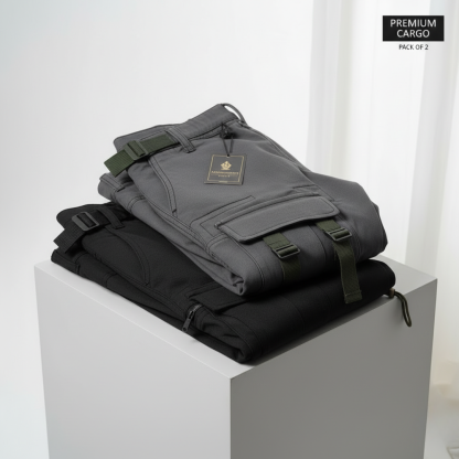 Shadow Force Premium Cargo Pants Pack of 2