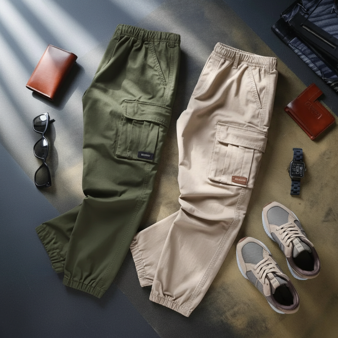 TrailBlaze Jogger Cargo Pants Pack of 2