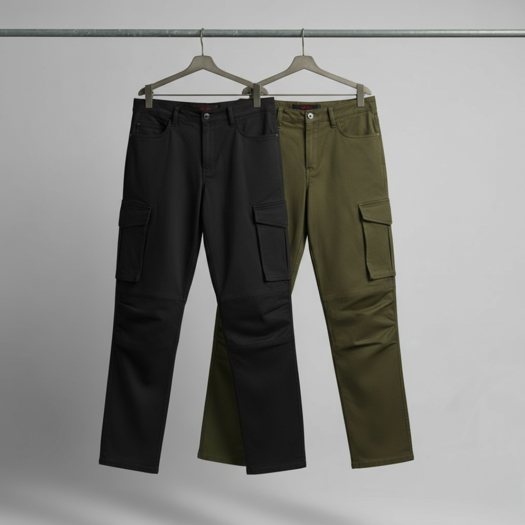 Shadow Ops Straight-Fit Cargo Pants Pack of 2