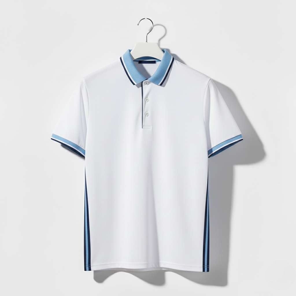 Modern SideStripe Polo – Pack of 4