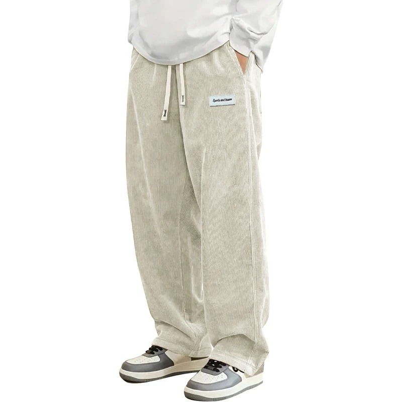 Velvex Corduroy Relaxed Fit Lounge Pants Pack of 2