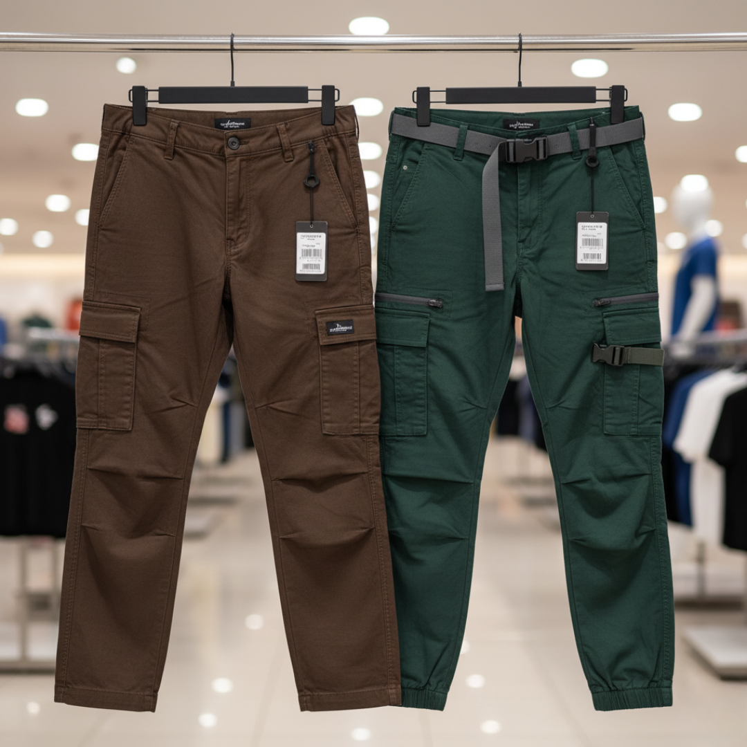 BoldCraft Utility Cargo – Pack of 2