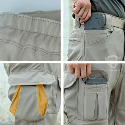 Men’s Classic Cargo Trousers – Pack of 2
