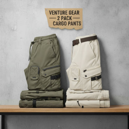 SummitEdge Utility Cargo Pants Pack of 2