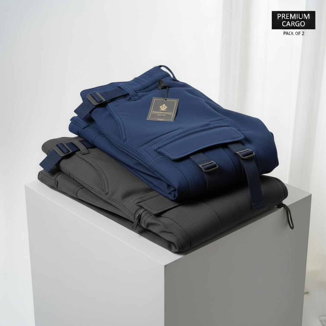 Midnight Command Premium Cargo Pants Pack of 2