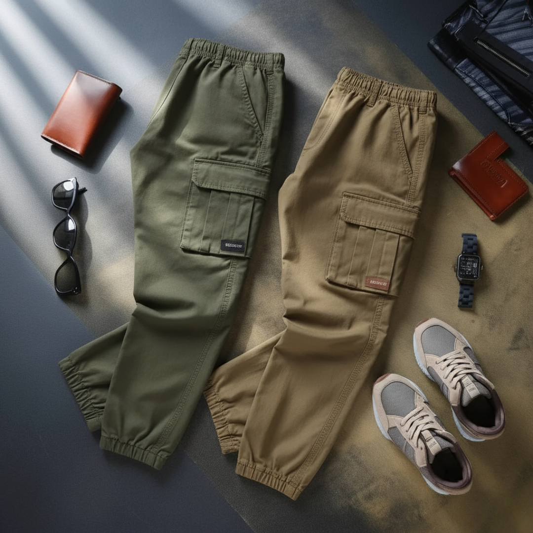 Adventure Fit Jogger Cargo Pants Pack of 2
