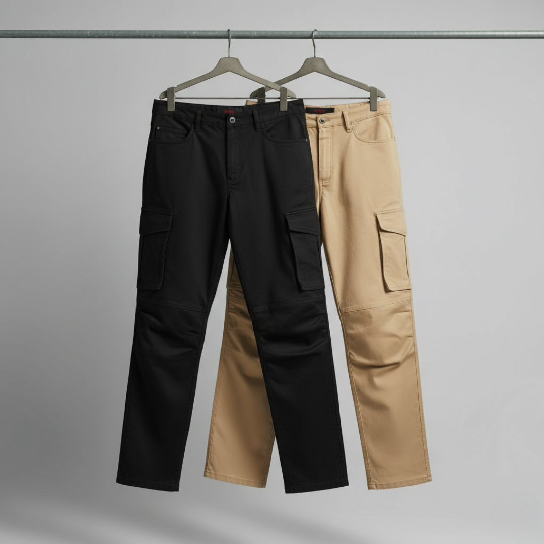Desert Shadow Straight-Fit Cargo Pants Pack of 2
