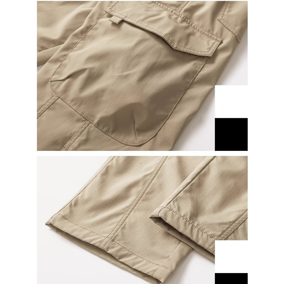 Men’s Straight Fit Work Cargo Pants – Pack of 2