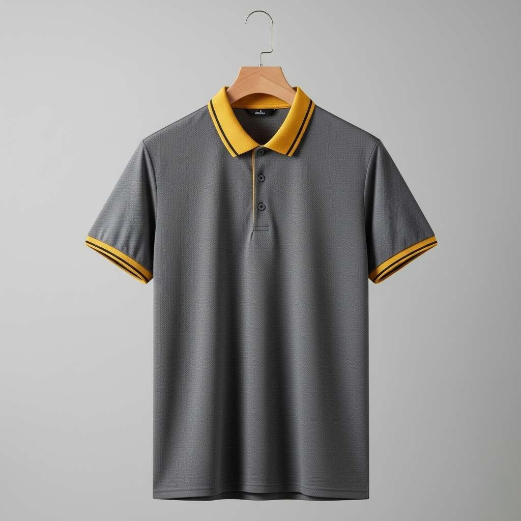 Retro CollarTrim Polo – Pack of 4