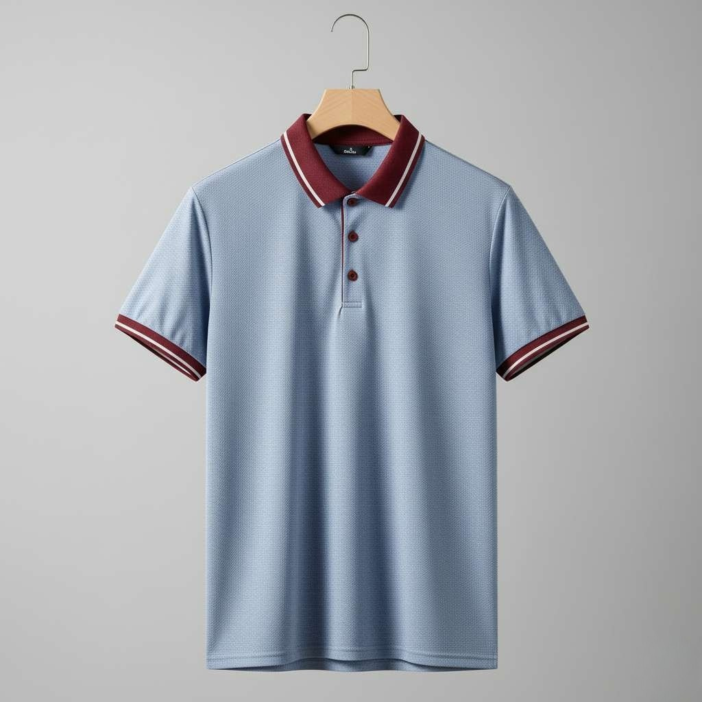 Retro CollarTrim Polo – Pack of 4