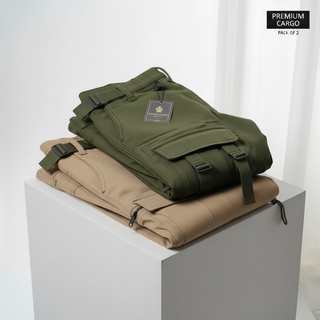Forest Edge Premium Cargo Pants Pack of 2