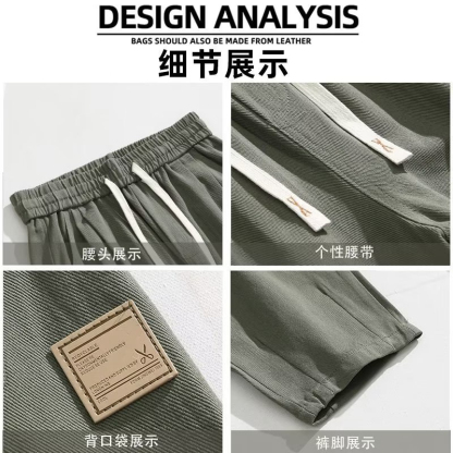 Men’s Straight Fit Cargo Pants – Pack of 2
