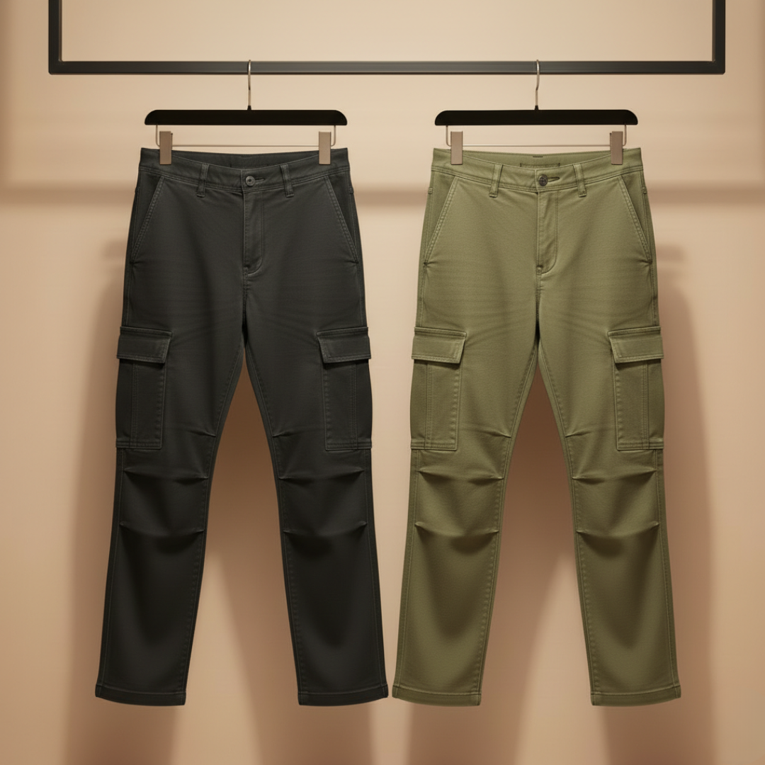 Urban Ranger Utility Cargo Pants – Pack of 2