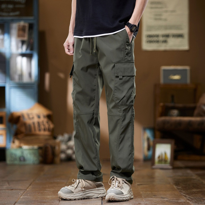 Men’s Straight Fit Work Cargo Pants – Pack of 2
