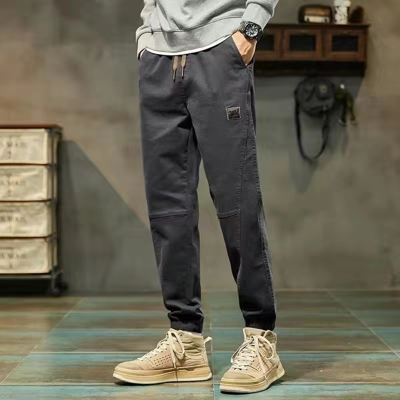 Men’s Relaxed Casual Cargo Trousers – Pack of 2