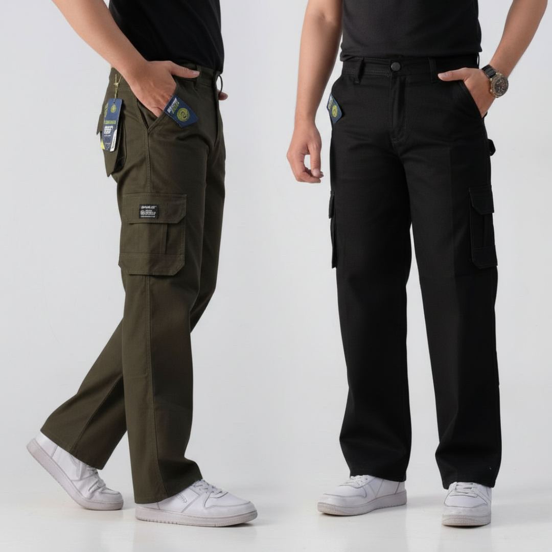 Urban Ranger Classic Fit Cargo Pants Pack of 2