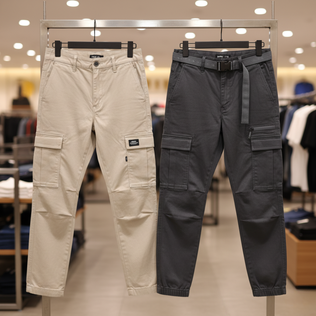 UrbanVibe Comfort Cargo – Pack of 2