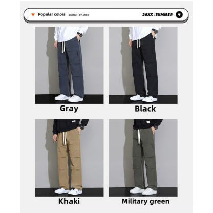 Men’s Functional Cargo Pants – Pack of 2