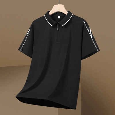 Elite Stripe Polo Quad