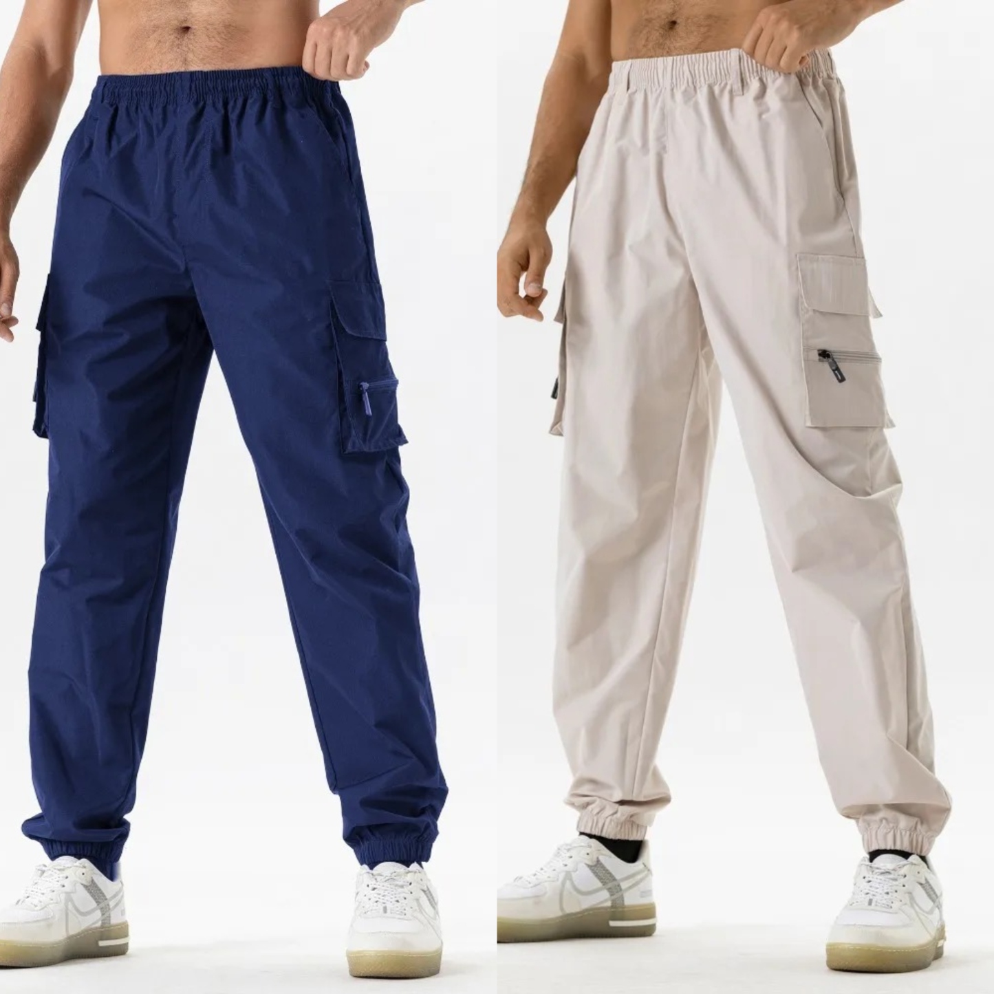 UrbanFlex Utility Cargo Joggers Pack of 2