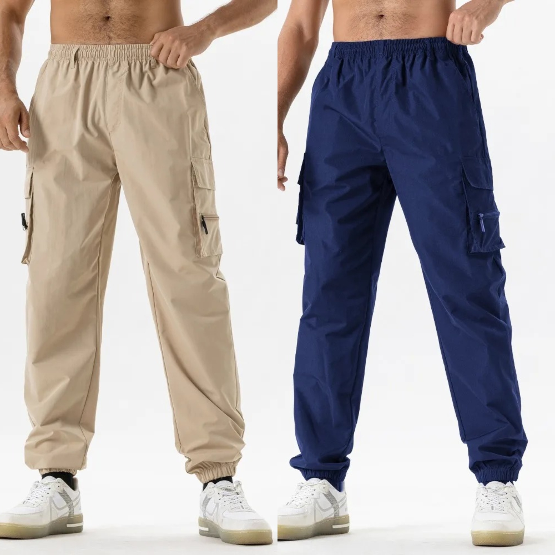 UrbanFlex Utility Cargo Joggers Pack of 2