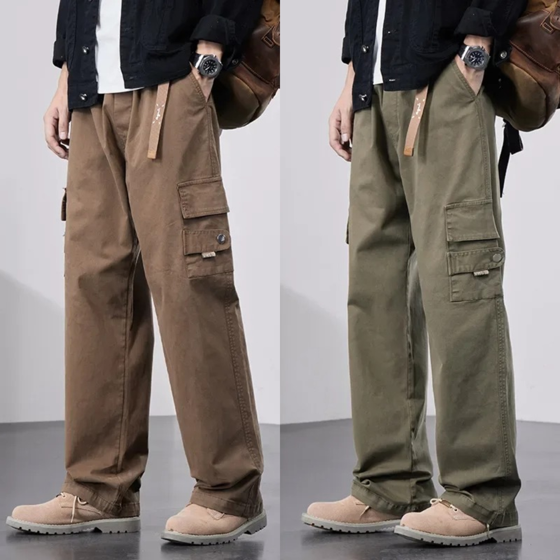 RuggedCore Tactical Cargo Pants – Pack of 2