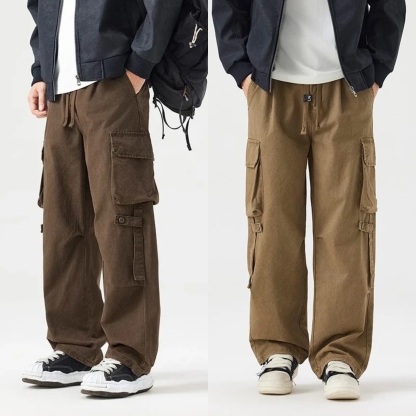 UrbanRidge Wide Fit Cargo Pants – Pack of 2