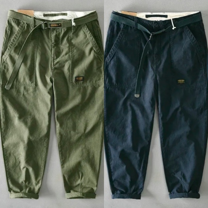 TerrainEdge Adjustable Belt Slim Cargo Pants Pack of 2