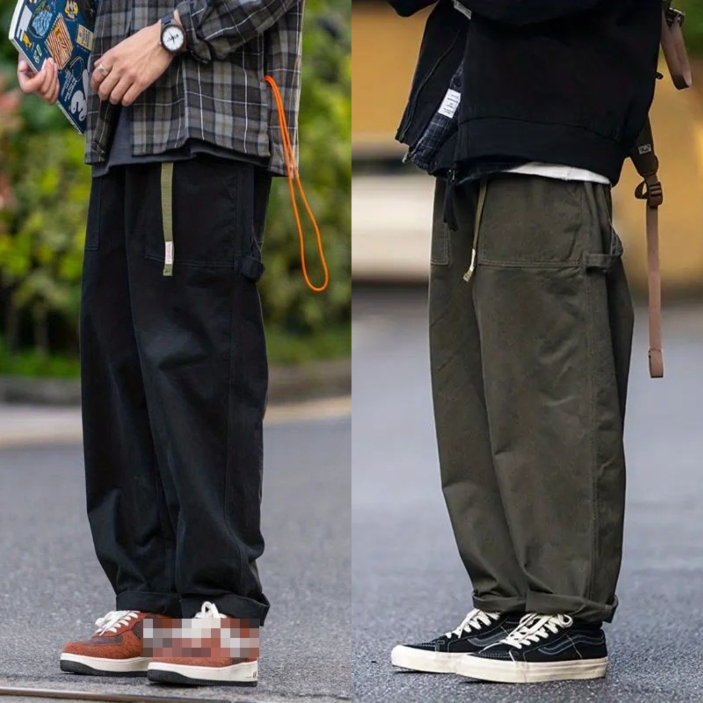 StreetFlex Utility Cargo Pants – Pack of 2